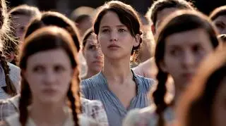 Jennifer Lawrence jako Katniss w "Igrzyskach Śmierci" 