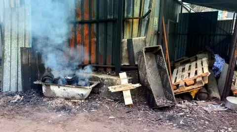 Kraków. Mandat za opalanie silników z izolacji