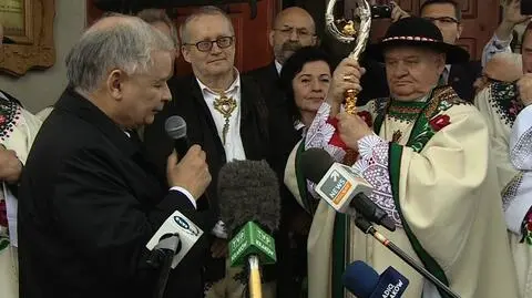 Kaczyński do górali: Nie ulegajcie modom. Podtrzymujcie tę kulturę