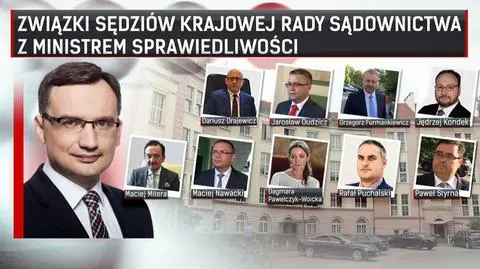 Zawdzięczają awans ministrowi Ziobrze