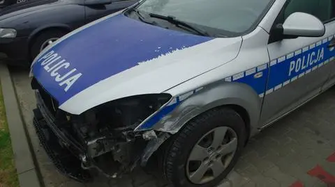 Staranował radiowóz, chciał potrącić policjanta