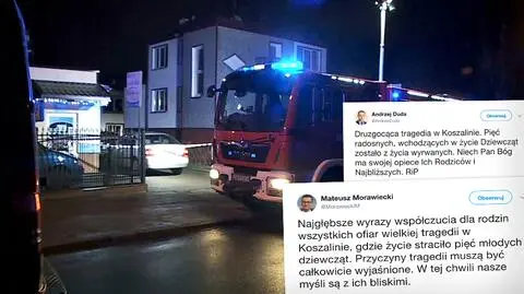 Pożar escape roomu. Premier i prezydent składają kondolencje