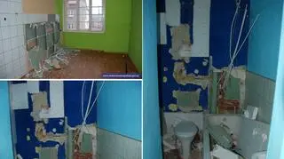 22- latek miał zdemolować mieszkanie
