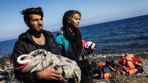 Imigranci na Morzu Śródziemnym. Dzieci