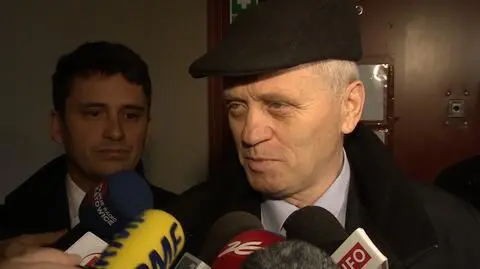 "O tym, że zrzekł się immunitetu, wiemy póki co tylko z mediów"