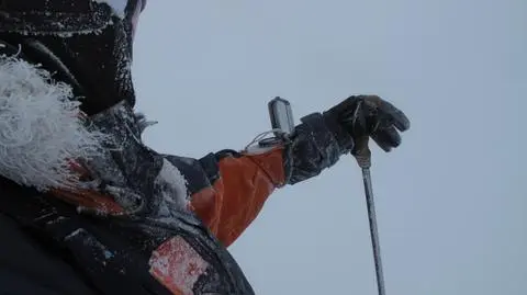 Silny wiatr i nawet - 30 st. C. Wyprawa przez płaskowyż Hardangervidda 