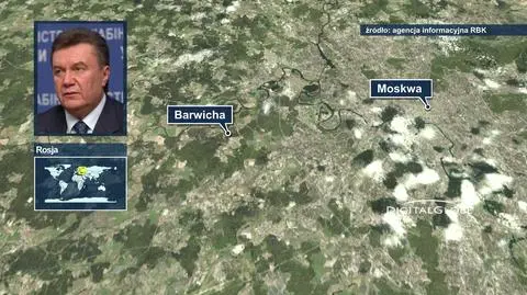 Wiktor Janukowycz przebywa obecnie w Rosji