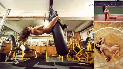 Artystka zapewnia, że chciała przekazać piękno sportu i charakter dyscyplin