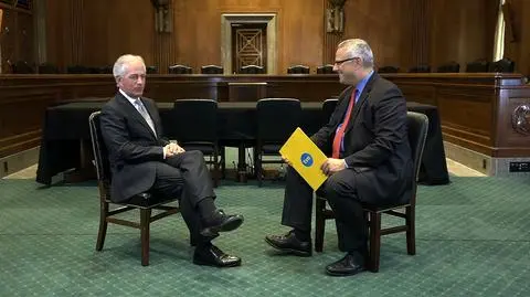 Donald Trump w Polsce. Bob Corker: czyny ważniejsza niż słowa