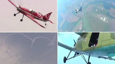 Podniebne akrobacje w Szymanowie