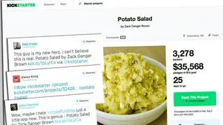 Kickstarterowe szaleństwo - 35 tys. dol. na sałatkę ziemniaczaną