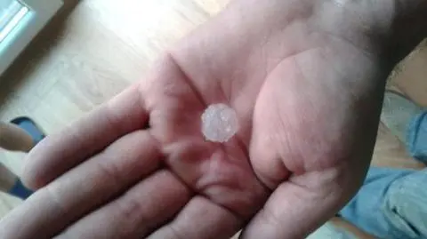 Silne burze z gradem przeszły m.in. przez Kaszuby