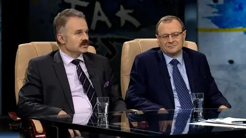 prof. Waldemar Paruch i prof. Antoni Dudek w Tak Jest