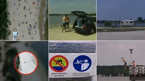 Dąbrowa Górnicza. Samochodem na plażę