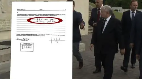 W swoim oświadczeniu majątkowym Jarosław Kaczyński nie podał danych wierzyciela