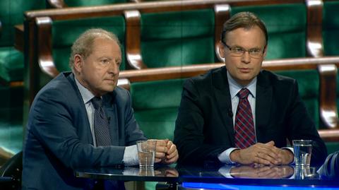 Goście "Faktów po Faktach" komentowali wystąpienie Andrzeja Seremeta w Sejmie