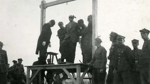 Publiczna egzekucja Arthura Greisera na stokach Cytadeli