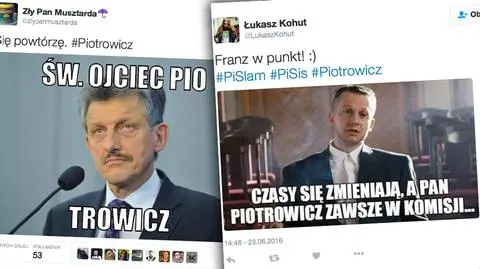 Prześmiewcze memy ze Stanisławem Piotrowiczem