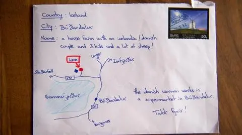 List bez adresu, za to z mapą