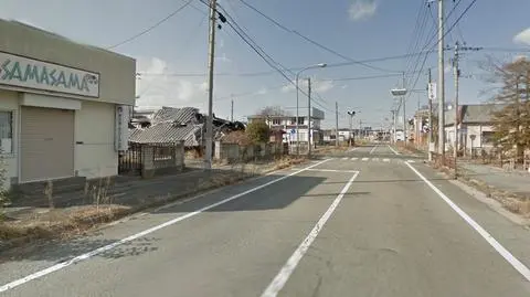 Wirtualna podróż po mieście-widmie opodal Fukushimy