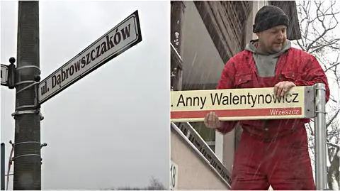 Znów zmieniono tabliczki z nazwami ulic w Gdańsku