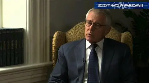 Były sekretarz obrony USA był gościem TVN24 BiS