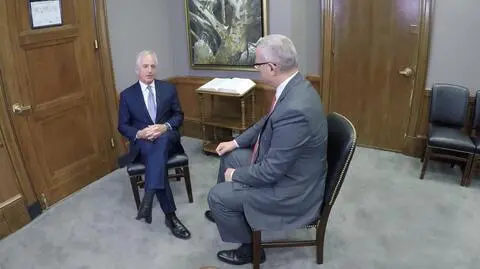 Senator Bob Corker był gościem TVN24 BiS