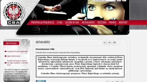 CBA przeprosiło byłego urzędnika za naruszenie dóbr osobistych
