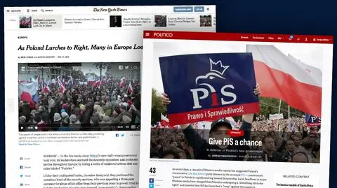 "Dajcie PiS-owi szansę". Zagraniczne media o nowej władzy
