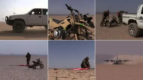 Komandosi tworzą lądowisko