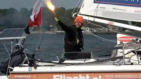 Polish sailor, Adam Kuczyński completed a cruise around the world without stopping at any port