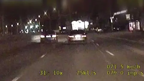 Na głównej arterii Wrocławia sprawdzali możliwości swoich samochodów
