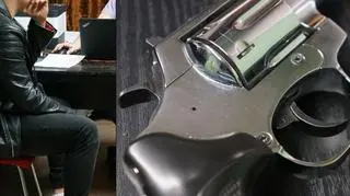 Strzelił gumowymi kulami, bo nie wiedział, że pistolet jest nabity?