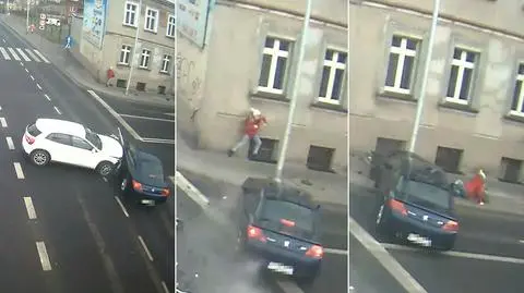 Od katastrofy dzielą pieszą centymetry