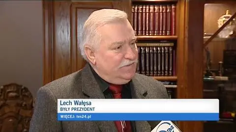 Wałęsa: konfliktu nie ma