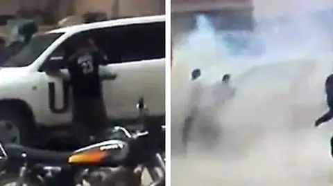 Samochód obserwatorów ONZ wyleciał w powietrze