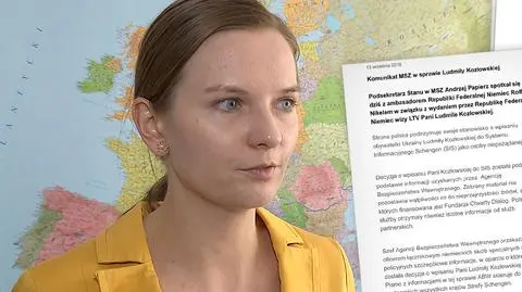 MSZ w sprawie wizy dla Ludmiły Kozłowskiej: to nieuzasadnione