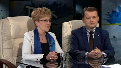 Elżbieta Radziszewska i Mariusz Błaszczak w Tak Jest
