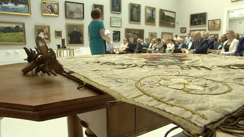 Wielkopolscy strażacy odzyskali zabytkowy sztandar z 1929 roku