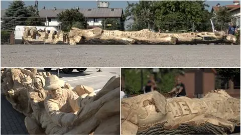 "Rzepka" ma 15 metrów długości. Rzeźba walczy o wpisanie do księgi Guinnessa