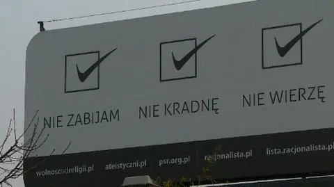 Billboardowy spór o wiarę