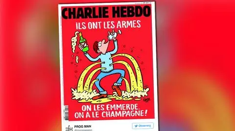 Nowa okładka Charlie Hebdo komentuje zamachy w Paryżu