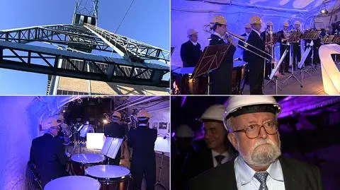 Penderecki 320 metrów pod ziemią.
Jubileuszowy koncert w kopalni