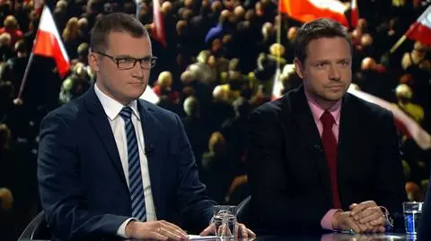 Rafał Trzaskowski i Paweł Szefernaker w Faktach po Faktach