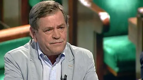 Krzysztof Janik był gościem "Faktów po Faktach" w TVN24