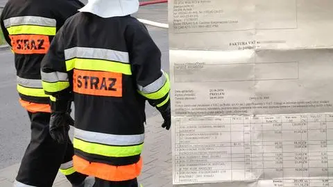 Rybnik. Szpital wystawił fakturę mężczyźnie, który ugasił pożar