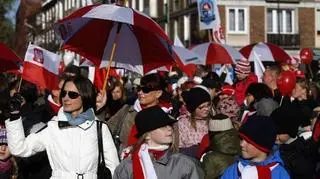 Gdańszczanie podczas 10. edycji Parady Niepodległości