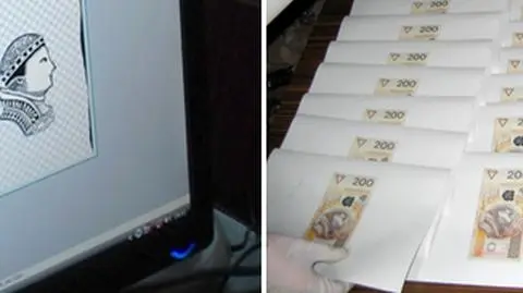 Wpadli drukując miliony