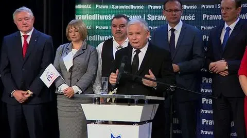 Kaczyński chcemy żyć w przejrzystej wodzie