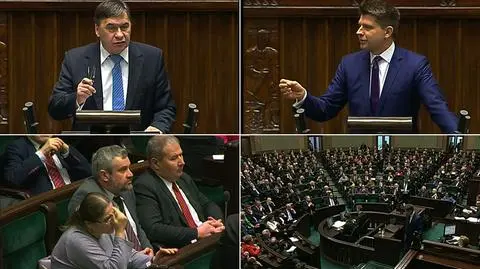 Awantura w Sejmie o rzekome słowa lidera KOD